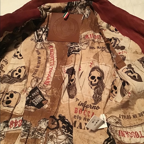 Maledetti Toscani Mt Chiodo Leather Jacket - Picture 7 of 7